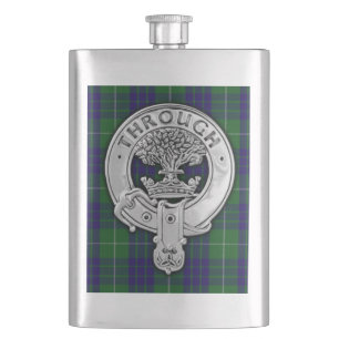 Cantil Clan Hamilton Crest & Hunting Tartan