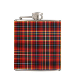 Cantil Clan Innes Bright Red Tartan