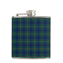 Cantil Clan Johnstone Blue e Green Scottish Tartan