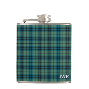 Cantil Clan Keith Light Green Scottish Tartan Monograma