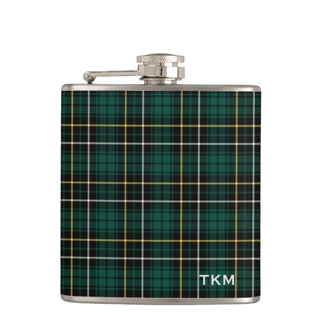 Cantil Clan MacAlpine Tartan Monograma (Frente)