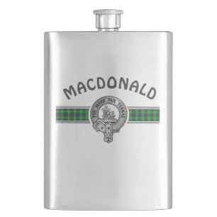 Cantil Clan MacDonald (Editar) Crest & Tartan