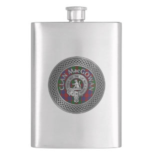 Cantil Clan MacGowan Crest & Tartan Knot