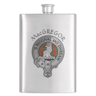 Cantil Clan MacGregor Crest & Tartan