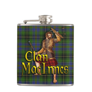 Cantil Clan MacInnes Old Scotland Flask