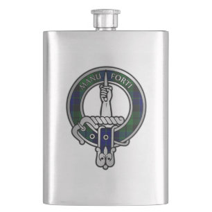 Cantil Clan MacKay Tartan Crest
