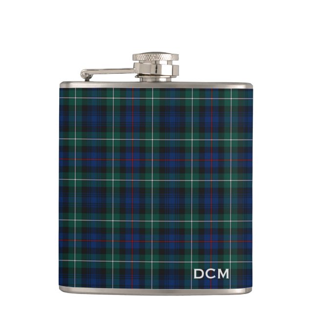 Cantil Clan Mackenzie Tartan Monograma (Frente)