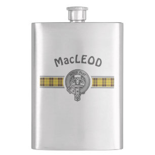 Cantil Clan MacLeod (Editar) Crest & Tartan
