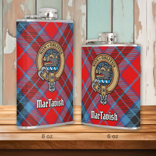 Cantil Clan MacTavish Crest Flask