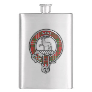 Cantil Clan Scott Crest & Tartan Flask
