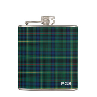 Cantil Clan Stewart Green Caçando Monograma de Tartan