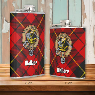 Cantil Clan Wallace Crest Flask