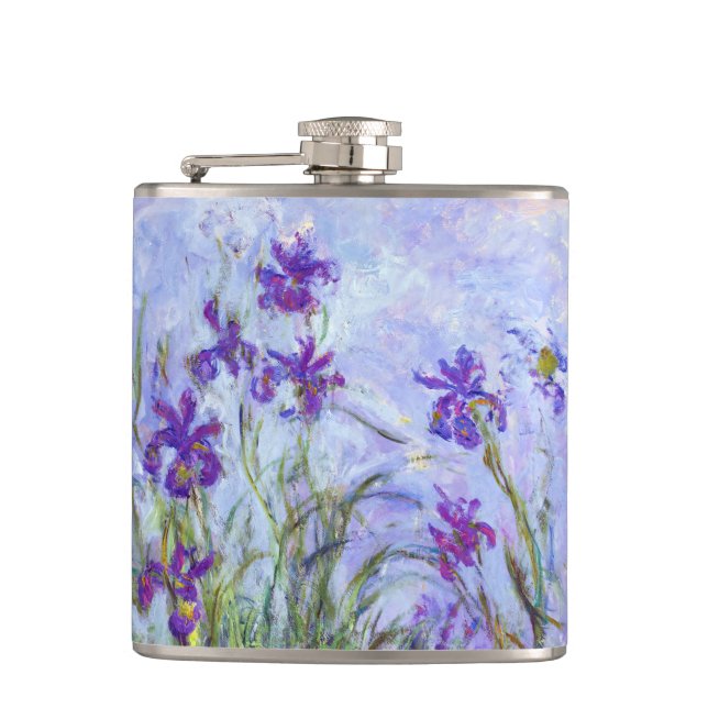Cantil Claude Monet - Íris Lilases / Iris Mauves (Frente)