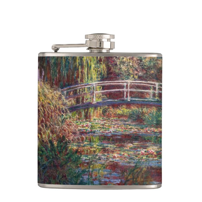 Cantil Claude Monet - Lagoa de Água Lily, Harmonia Rosa (Frente)