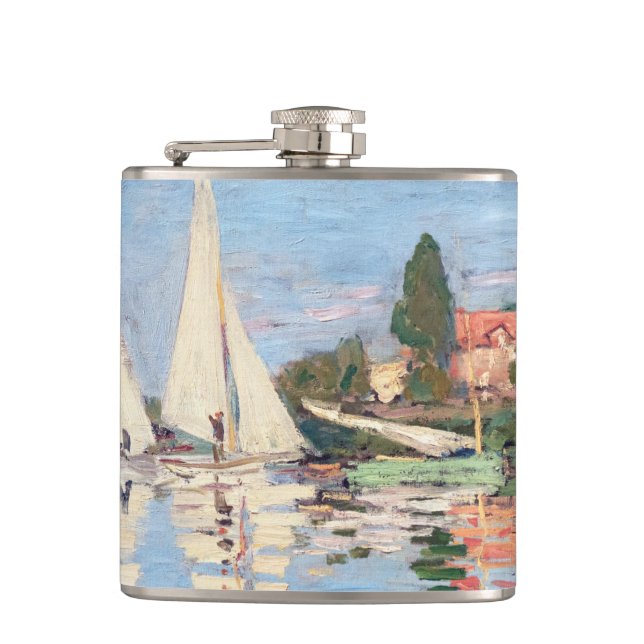 Cantil Claude Monet - Regatas em Argenteuil (Frente)