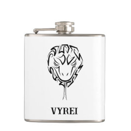 Cantil Cobra de Tribal Negro e Branco