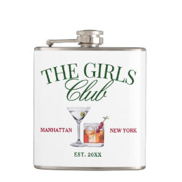 Cantil Cocktails clássicos Green & Red Girl's Club