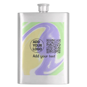 Cantil Código QR minimalista simples adicionar logotipo n