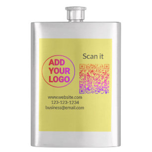 Cantil Código QR minimalista simples adicionar logotipo n