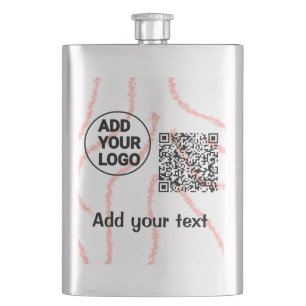 Cantil Código QR minimalista simples adicionar logotipo n