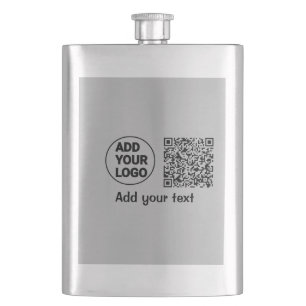 Cantil Código QR minimalista simples adicionar logotipo n