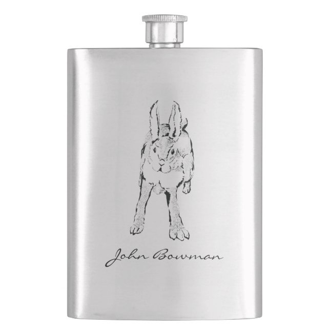 Cantil Coelho Selvagem de Compras / Nome Personalizado (Frente)