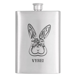 Cantil Coelho Tribal Negro e Branco