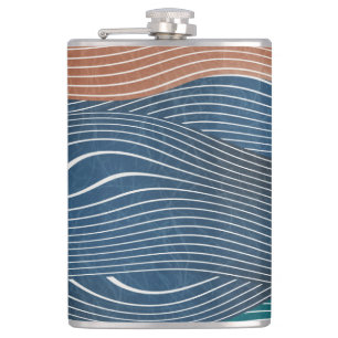 Cantil Colinas de paisagem natural: padrão uniforme.