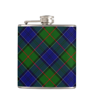 Cantil Colquhoun tartan xadrez verde azul