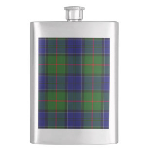 Cantil Colquhoun tartan xadrez verde azul