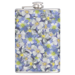 Cantil Columbines Padrão Sem Costura