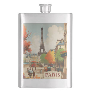 Cantil Comemoração Retro de Viagem a Paris