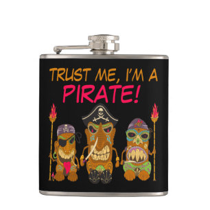Cantil Confie em Mim, Sou um Pirata, Tiki Piratas Engraça