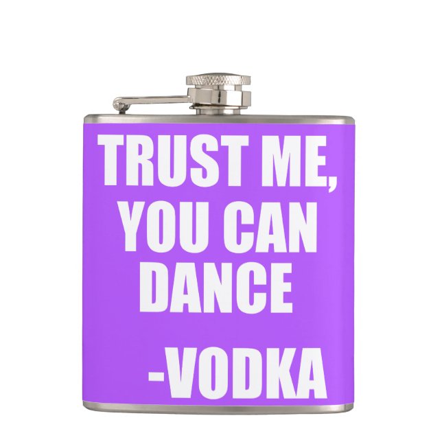 Cantil CONFIE EM MIM, VOCÊ PODE DANÇAR - Vodka (Frente)