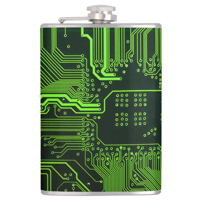 Cantil Conselho de Circuito Eletrônico Verde de Nerd Extr (Frente)