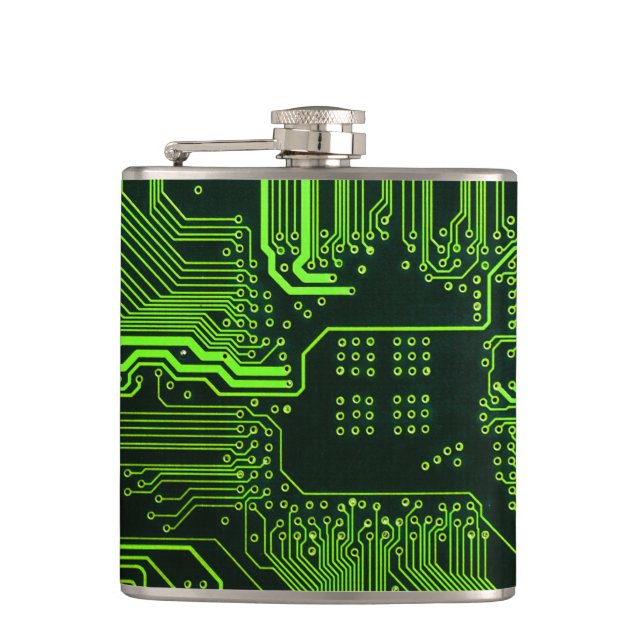Cantil Conselho de Circuito Eletrônico Verde de Nerd Extr (Frente)