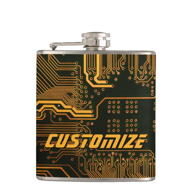 Cantil Conselho de Circuito Laranja de PCBs Personalizado (Frente)