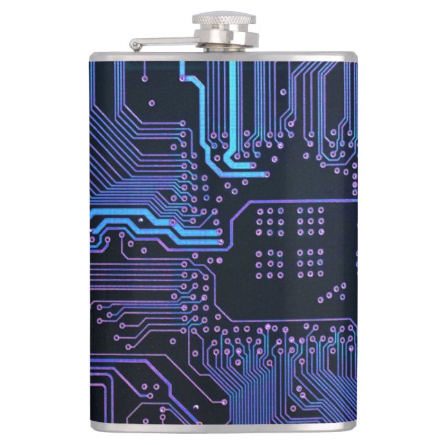 Cantil Conselho Nerd de saída PCB Blue Electronic Circuit (Frente)