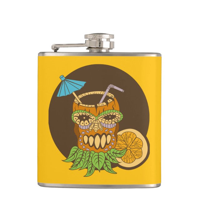 Cantil Coquetel Tiki, Engraçado (Frente)