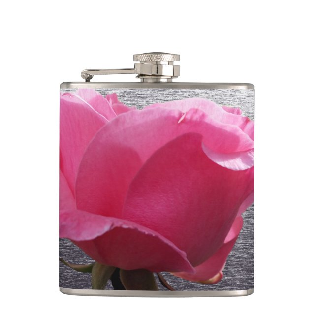 Cantil cor-de-rosa sobre a cinza (Frente)