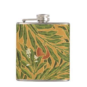 Cantil Cor Floral da Pinagem de Árvore Laranja