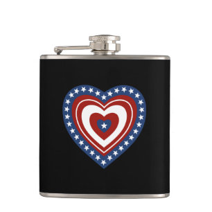 Cantil Coração Patriótico