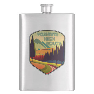 Cantil Cores de Rota Alta Yosemite
