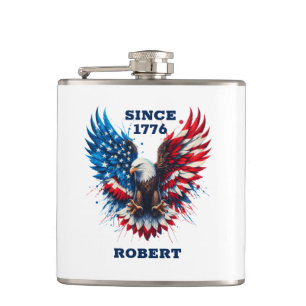 Cantil Cores Patriotas Personalizadas América Bold Eagle