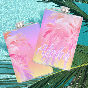 Cantil Cores Tropicais Aloha Palmeira 