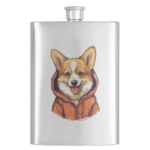 Cantil Corgi Engraçado Vestindo Moletom
