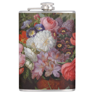 Cantil Cornelis Johannes van Hulsteijn Vase com Flores
