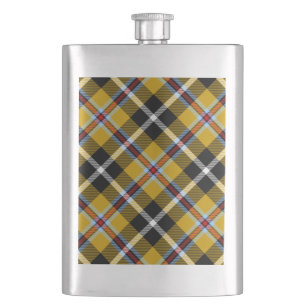 Cantil Cornish National Tartan Yellow and Black Xadrez