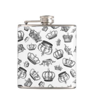 Cantil Coroas reais gravadas vintage