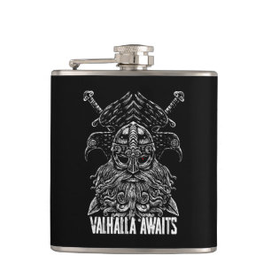 Cantil Corvos de Odin Mitologia Viking Valhalla espera